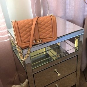 Rebecca Minkoff Quilted Handbag - Love Crossbody